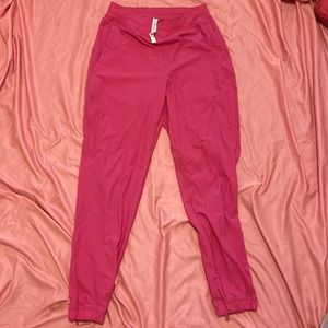 Lululemon pink joggers